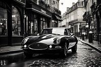 Jaguar E Type in Paris #2