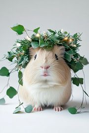 Meerschweinchen Kranz von Poster Art Shop