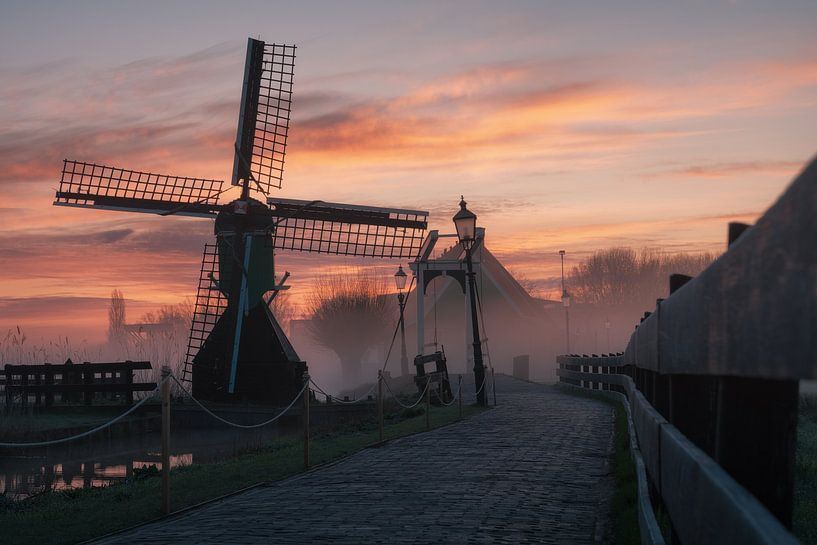 Die Windmühlen Zahnes Schans von Patrick Noack