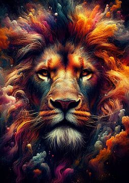 the lion by widodo aw