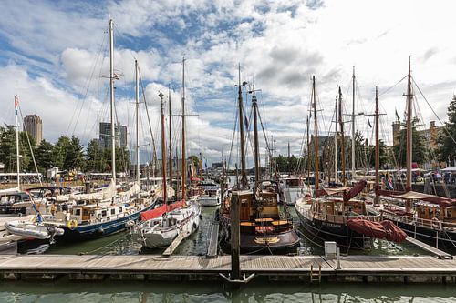 De Veerhaven in het klassieke Scheepvaartkwartier in Rotterdam