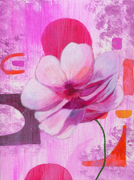 Rosa Blume von Nelleke Bruno