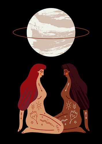 Illustration "Wir sind eins, Schwesternschaft"