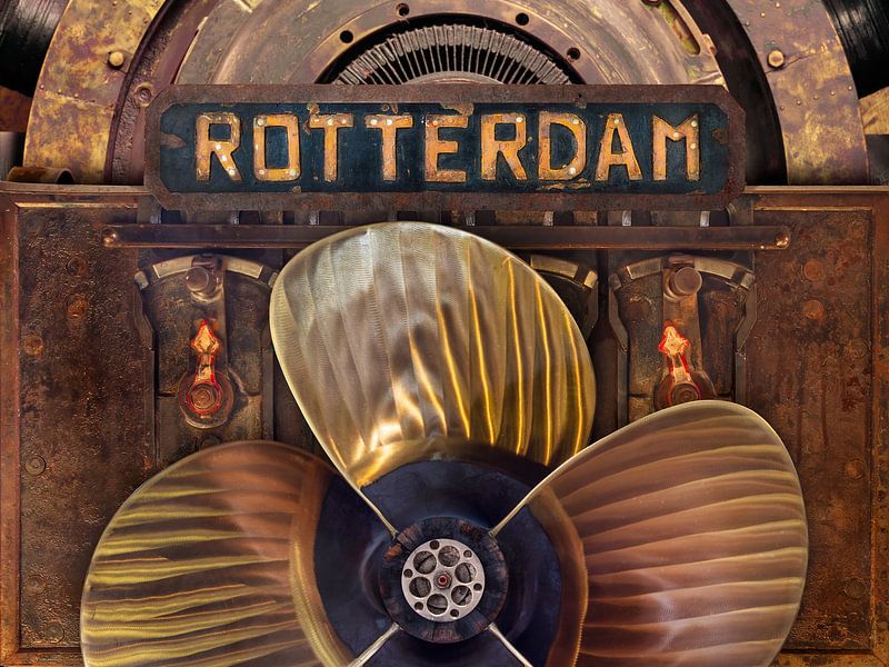 Ode to the Port of Rotterdam by Martin Bergsma