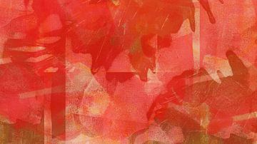 Bright abstract art with organic forms by Abstract Minimalist Art