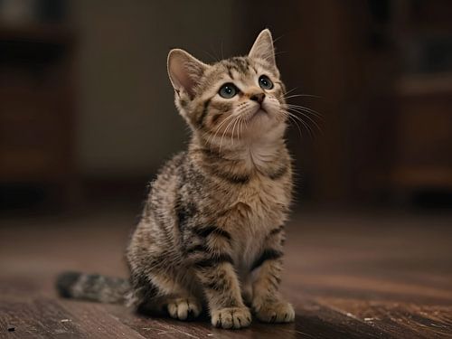 Kittens in zacht licht