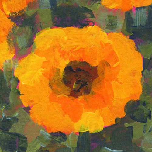 Happy Flowers Three