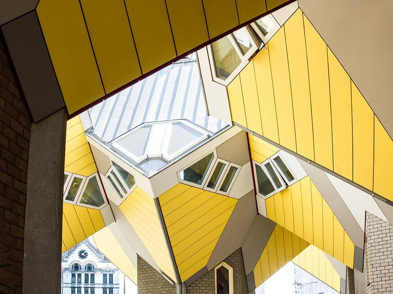Kubuswoningen in Rotterdam van Ron Poot
