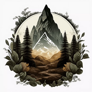 Natur-Emblem