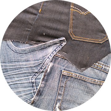 denim achtergrond van ChrisWillemsen