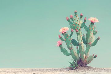 Cactusbloemen II van Philippe HUGONNARD