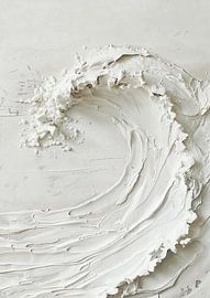 Die monochrome Kraft einer brechenden Welle von Color Square