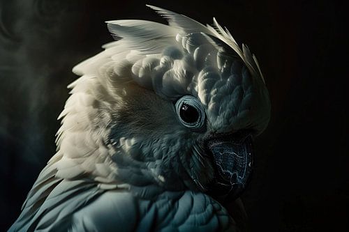 Close-up van een Witte Kaketoe