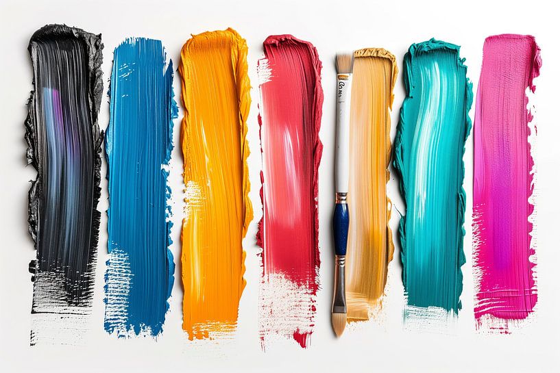 Spectrum Strokes by Beeld Creaties Ed Steenhoek | Photography and Artificial Images