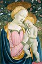 Domenico Veneziano, Madonna and Child by 1000 Schilderijen thumbnail