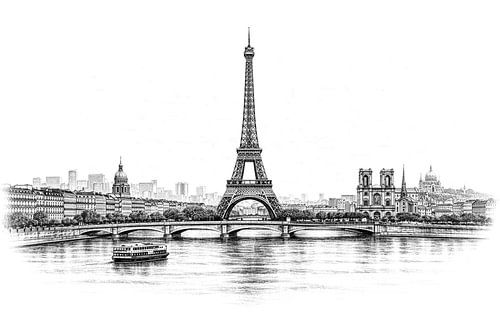 Paris skyline