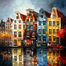 Amsterdam Painting by Preet Lambon thumbnail
