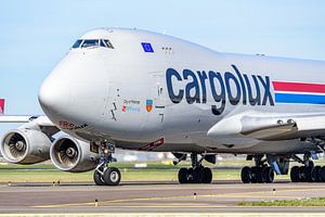 Cargolux Boeing 747-400 (LX-WCV). by Jaap van den Berg