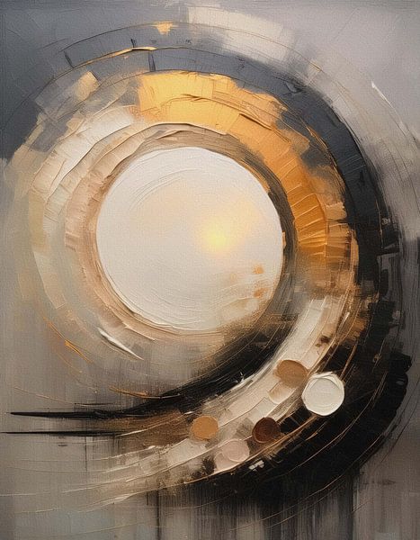 Modern Chic - Luminous Orbit van Moonheart Artworks