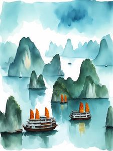 Ha Long Bay Vietnam. von TOAN TRAN