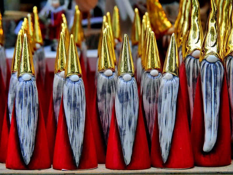 Porseleinen kerstballen van Edgar Schermaul