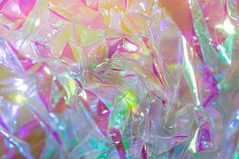 Schillernde Falten im farbigen Lichtspiel von Mixed media vector arts