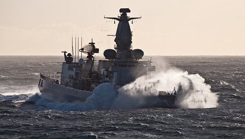 Fregat in de golven - part I