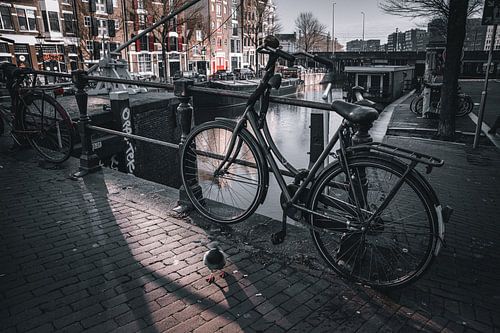 Amsterdam in the Netherlands is not just black and white