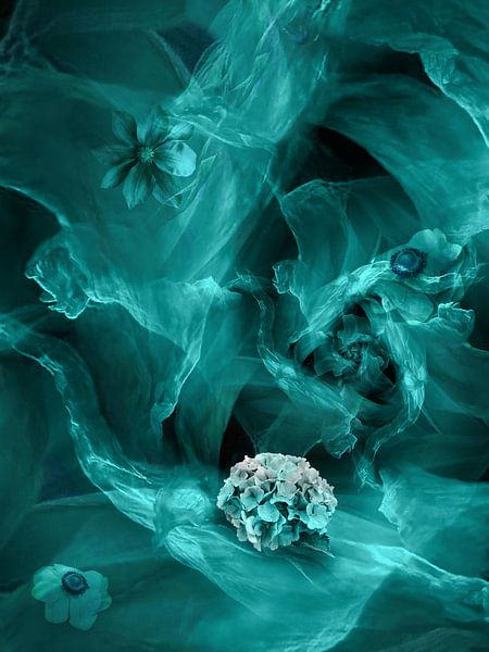 Nightwaves Turquoise par Klaartje Majoor