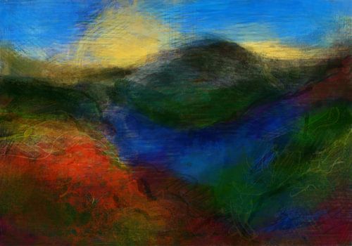 Paysage abstrait
