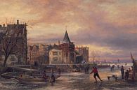 Elias Pieter van Bommel, Schreierstoren in de winter van Atelier Liesjes thumbnail