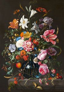 Stilleven met bloemen in een vaas, Jan Davidsz. de Heem