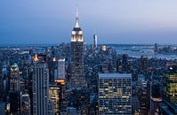 New York City Skyline II van Dennis Wierenga thumbnail
