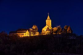 The Leuchtenburg castle near Kahla in Thuringia by Roland Brack