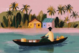 Kleurrijk Suriname van Studio Allee