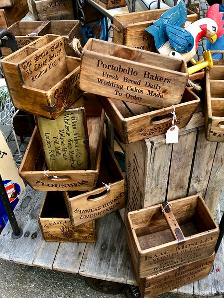 Wooden boxes by Jolanda Post