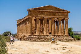 Temple of Concordia in Agrigento.