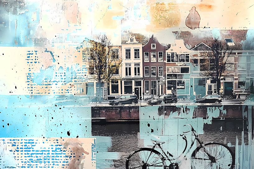 artistic rural background, seasonal graphics 4 by Ariadna de Raadt-Goldberg