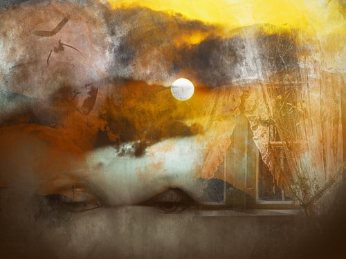 Looking at the lovely island