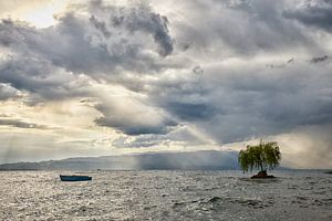 Tempête sur le lac