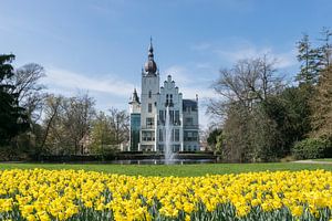 Schloss Leeuwenstein in Vught an einem schönen Frühlingstag