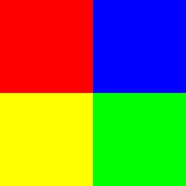 Spirale de permutation des couleurs | S=01 | P #01 | RBGY