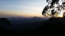 zonsondergang Ethiopie by Joelle van Buren