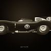 Jaguar Type D by Jan Keteleer