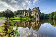 Externsteine dans la forêt de Teutoburg par Michael Valjak Aperçu