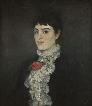 Portret van mevrouw Varvogli, Périclès Pantazis