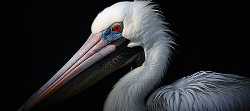 Pelikan Kunstwerk | Pelikan Portrait