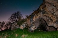 Stars above a limestone quarry by Mark Lenoire thumbnail