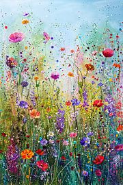 Painting Flowers by Wonderful Art