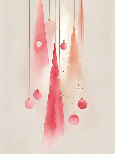 Whispers of Blush Fir - A Vertical Pinkmas Poem